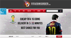 Desktop Screenshot of fifacoinsorder.com