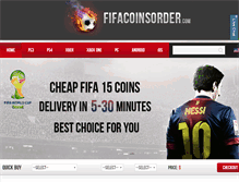 Tablet Screenshot of fifacoinsorder.com